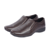 Men’s Classic Formal Slip-On Dress Shoes – Brown
