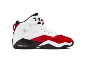 Air Jordan (GS) B'Loyal 'White Gym Red' basketball sneakers